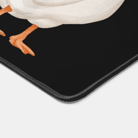 グースおもしろい引用文今日の私は深刻なグースだ デスクマット (コーナー)