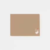 グースおもしろい引用文今日の私は深刻なグースだ ポストイット (正面)