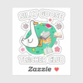グースおもしろい間抜け先生クラブ動物愛好家グルーヴィ シール (シート)