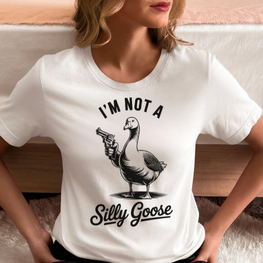 グースおもしろい – 私はグースガン間抜けミームではない Tシャツ