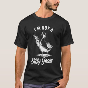 グースおもしろい – 私はグースガン間抜けミームではない Tシャツ