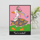 グースがウクライナのフォークアートを展開 招待状 (スタンド正面)