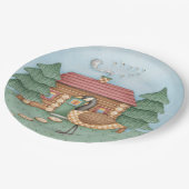 グースアットキャビン ペーパープレート (アングル)