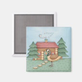 グースアットキャビン マグネット (正面/裏面)