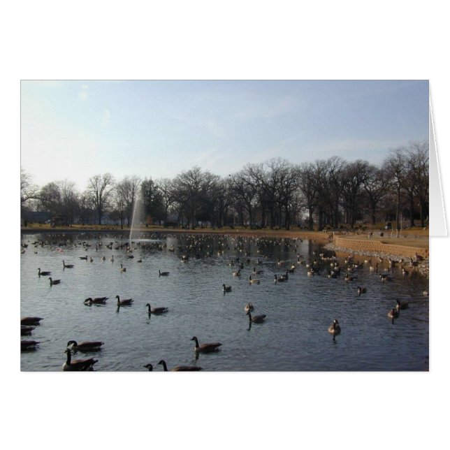 グースウォールカード (正面横)