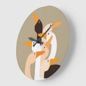 グースウォールクロック ラージ壁時計 (傾斜)