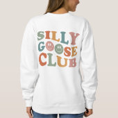 グースウ間抜けェット スウェットシャツ (裏面)