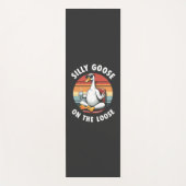 グースオンザルーズ間抜け瞑想ヨガレトロ ヨガマット (正面)