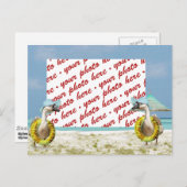 グースオンバケーションフォトフレーム ポストカード (正面/裏面)