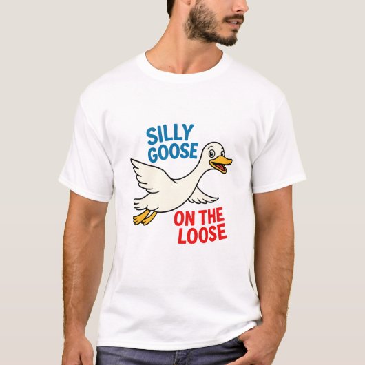 グースオン間抜けザルーズ Tシャツ (正面)