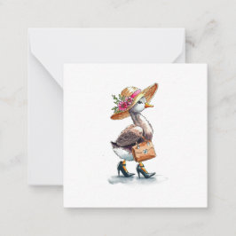 グースガースポストカードスタイル ノートカード