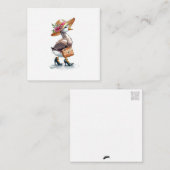 グースガースポストカードスタイル ノートカード (正面/裏面)