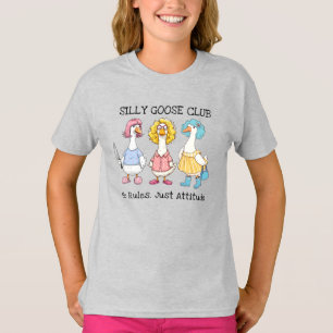 グースク間抜けラブ – ルールなし姿勢 Tシャツ