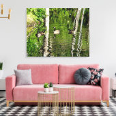 グースグリーン キャンバスプリント (インサイチュ (リビング))