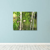 グースグリーン キャンバスプリント (インサイチュ (ウッドフロア))