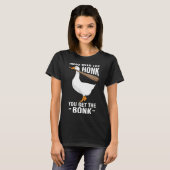 グースゲーゼミームの混乱と本音Bを得る Tシャツ (正面フル)