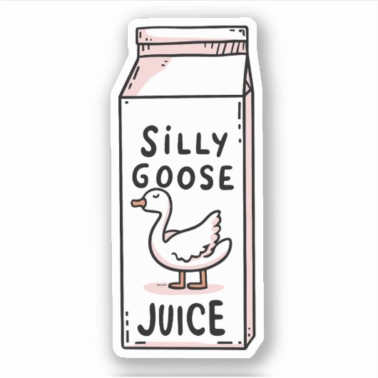 グースッ間抜けジ シール (正面)