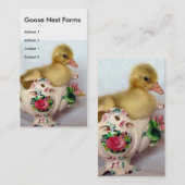 グースネストファーム 名刺 (正面/裏面)