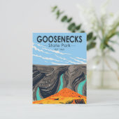 グースネックス州パークユタヴィンテージ ポストカード (スタンド正面)