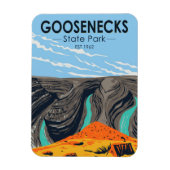 グースネックス州パークユタヴィンテージ マグネット (縦)