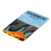 グースネックス州パークユタヴィンテージ マグネット (左側)