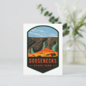 グースネックス州パーク ポストカード (スタンド正面)