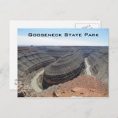 グースネック州パーク ポストカード (正面/裏面)
