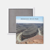 グースネック州パーク マグネット (正面/裏面)