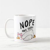 グースノーおもしろいプトゥデイ コーヒーマグカップ (左)