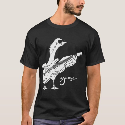 グースバンド (ベースギター) Tシャツ (正面)