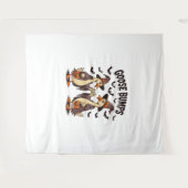 グースバンプハロウィーンウィッチ秋 タペストリー (正面(横))