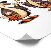 グースバンプハロウィーンウィッチ秋 ポスター (角)