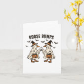 グースバンプハロウィーングース幽霊カボプキングースフィ カード (黄色い花)