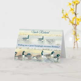 グースバンプリ素晴らしーおじさんおもしろい誕生日カード カード