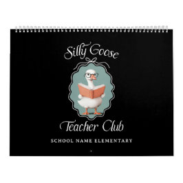 グースパーソナライズされた間抜け先生クラブ教室 カレンダー