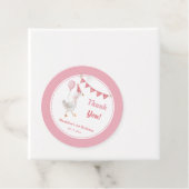 グースピ間抜けックガール誕生日メッセージカード フェイバータグ (インサイチュ)