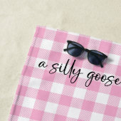 グースピ間抜けックプライド ビーチタオル (インサイチュ)