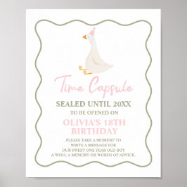 グースピ間抜けンク1thバースデータイムカプセルポスター ポスター