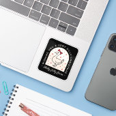 グースフ間抜けァーおもしろいン動物クリスマス シール (ノートパソコンとiPhone)