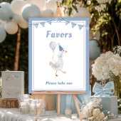 グースブルー間抜けボーイ誕生日の恩恵 ポスター