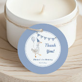 グースブルー間抜けボーイ誕生日 フェイバータグ