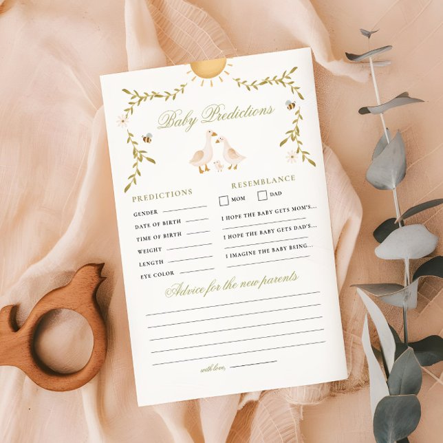 グースベイビーシャワー予測とアドバイスゲーム (クリエイターアップロード済み)