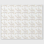 グースベイビーシャワー招待状カード ラッピングペーパー (フラット)