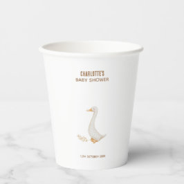 グースベイビーシャワー 紙コップ