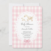 グースベビーよくはしゃぐシャワー招待状 招待状