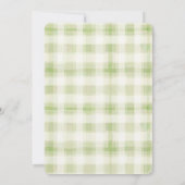 グースベビーよくはしゃぐシャワー招待状 招待状 (裏面)