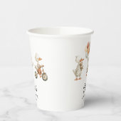 グースベビー間抜けシャワーパーソナライズされた紙カップ 紙コップ (左)