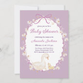 グースベビー間抜けシャワー招待状 招待状 (正面)