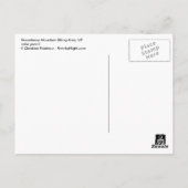 グースベリーマウンテンサイクリングエリアUT ポストカード (裏面)