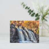 グースベリー滝ミネソタ ポストカード (スタンド正面)